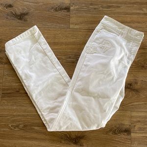 ✨ Escada Embroidered White Jeans ✨